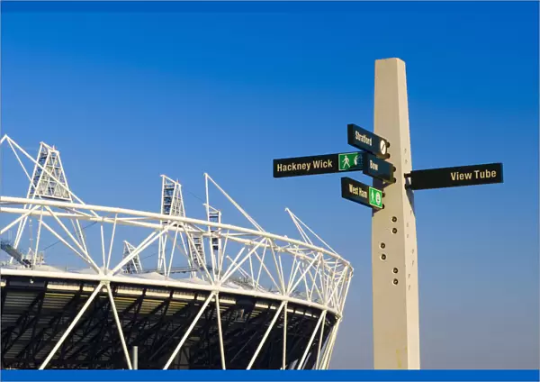 UK, England, London, 2012 Olympic Stadium