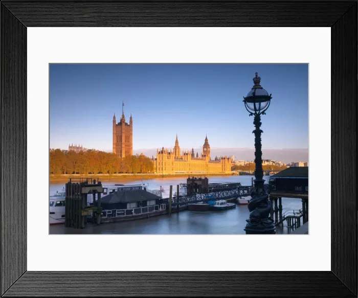Framed Print : UK, England, London, Houses of Parliament, Big Ben