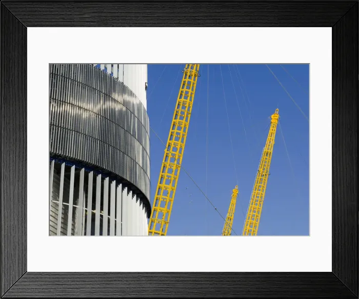 Framed Print : UK, England, London, O2 Arena, formerly Millennium Dome or The Dome