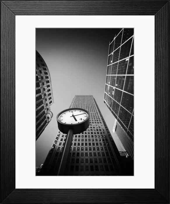 Framed Print : Canary Wharf Office Buildings, London, UK Framed Print : Canary Wharf Office Buildings, London, UK