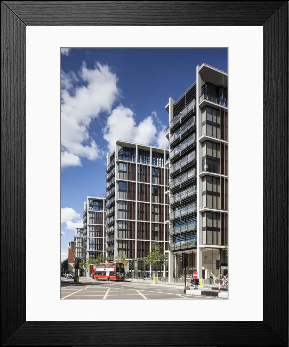 Framed Print : One Hyde Park apartments (most expensive apartments in the UK), Knightsbridge, London