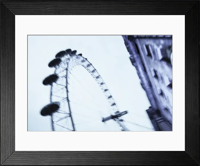 Framed Print : London Eye, South Bank, London, England, UK