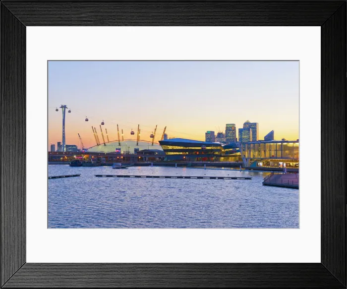Framed Print : UK, England, London, Emirates Air Line or Thames Cable Car over River Thames Framed Print : UK, England, London, Emirates Air Line or Thames Cable Car over River Thames