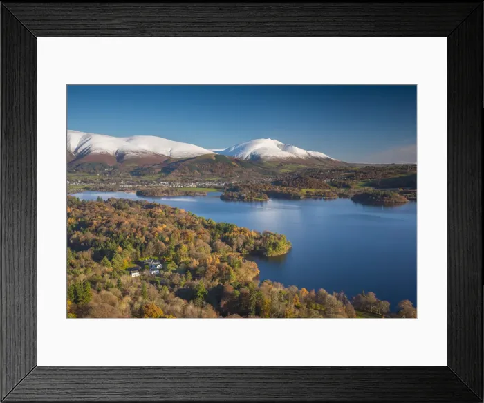 Framed Print : UK, England, Cumbria, Lake District, Derwentwater, Blencathra Mountain above Keswick Framed Print : UK, England, Cumbria, Lake District, Derwentwater, Blencathra Mountain above Keswick