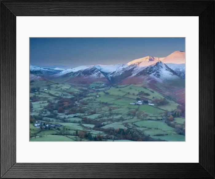 Framed Print : UK, England, Cumbria, Lake District, Newlands Valley Framed Print : UK, England, Cumbria, Lake District, Newlands Valley
