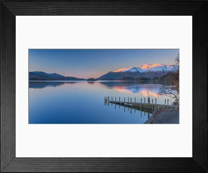Framed Print : UK, England, Cumbria, Lake District, Keswick, Derwentwater, Ashness Jetty, Skiddaw Framed Print : UK, England, Cumbria, Lake District, Keswick, Derwentwater, Ashness Jetty, Skiddaw