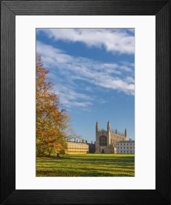 Framed Print : UK, England, Cambridgeshire, Cambridge, The Backs, Kings College, King s Framed Print : UK, England, Cambridgeshire, Cambridge, The Backs, Kings College, King s