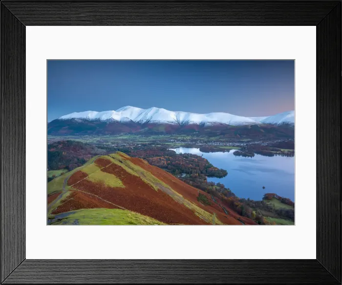 Framed Print : UK, England, Cumbria, Lake District, Derwentwater, Skiddaw and Blencathra mountains Framed Print : UK, England, Cumbria, Lake District, Derwentwater, Skiddaw and Blencathra mountains