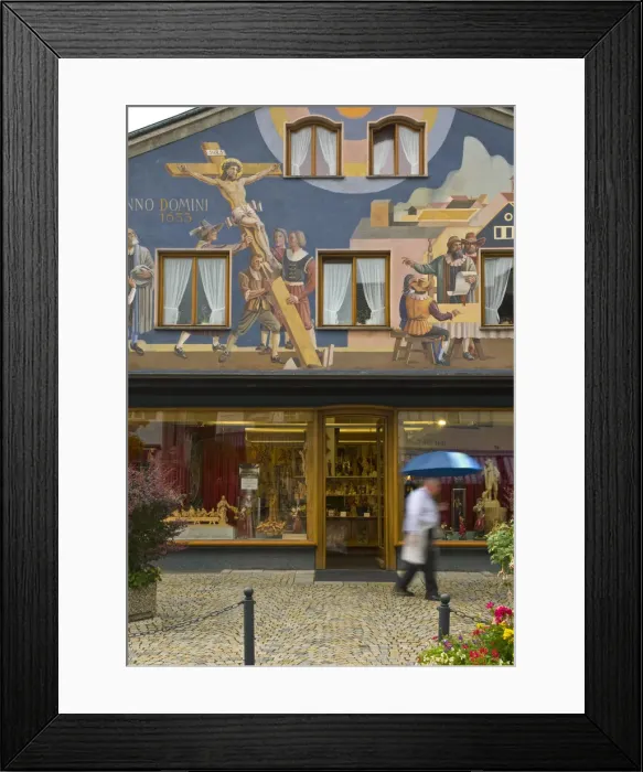 Framed Print : Germany, Bavaria (Bayern), Oberammergau Framed Print : Germany, Bavaria (Bayern), Oberammergau