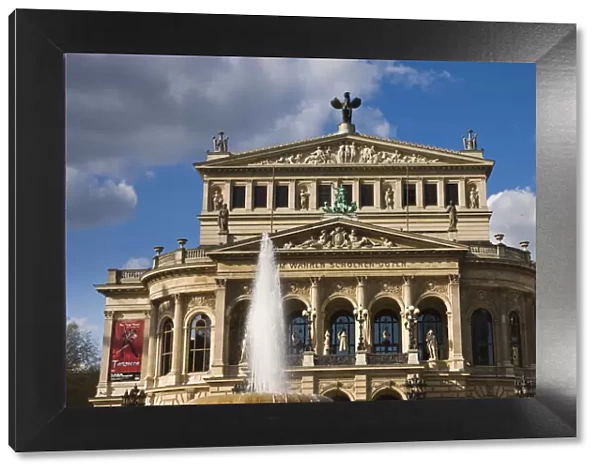 Germany, Hessen, Frankfurt-am-Main, Alte Oper Operahouse