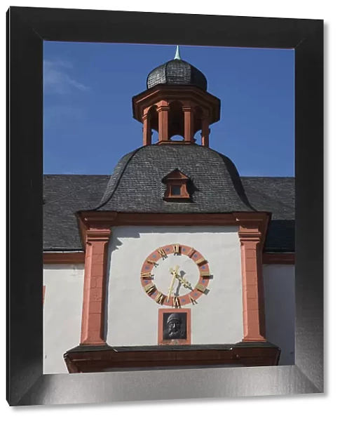 Germany, Rhineland-Palatinate, Koblenz, Florinsmarkt, clock tower