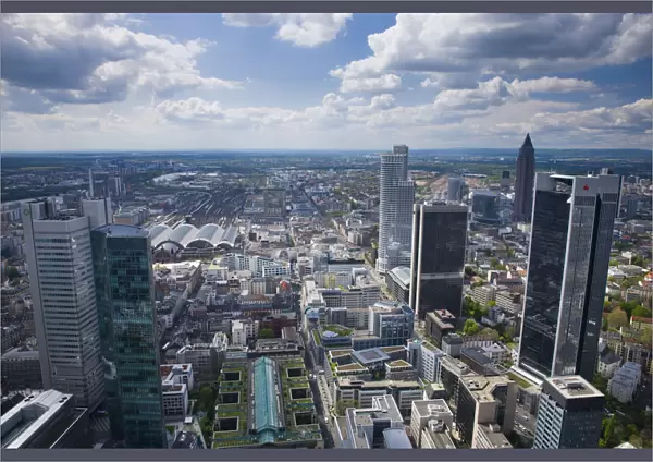 Germany, Hessen, Frankfurt-am-Main, financial district