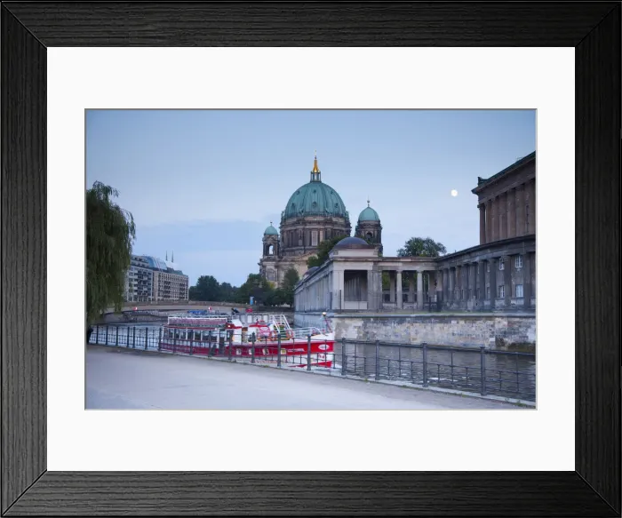 Framed Print : Berliner Dom and River Spree, Berlin, Germany Framed Print : Berliner Dom and River Spree, Berlin, Germany