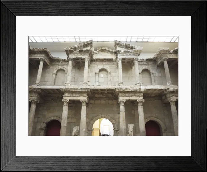 Framed Print : Market Gate of Miletus, Pergamon Museum, Berlin, Germany Framed Print : Market Gate of Miletus, Pergamon Museum, Berlin, Germany