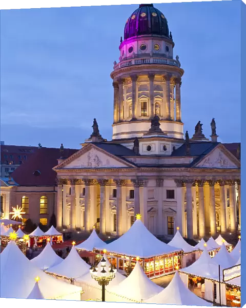 Germany, Berlin, traditional Christmas Market at Gendarmenmarkt