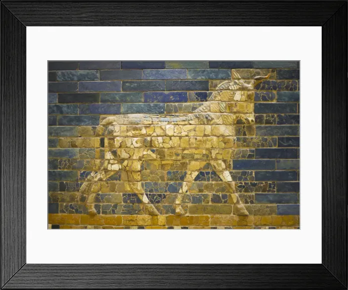 Framed Print : Processional Way from Babylon, Pergamon Museum, Berlin, Germany