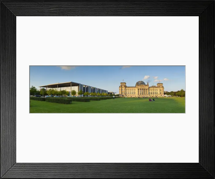 Framed Print : Reichstag (Deutscher Bundestag / Parliament Bldg) & Paul Lobe Haus, Berlin, Germany Framed Print : Reichstag (Deutscher Bundestag / Parliament Bldg) & Paul Lobe Haus, Berlin, Germany