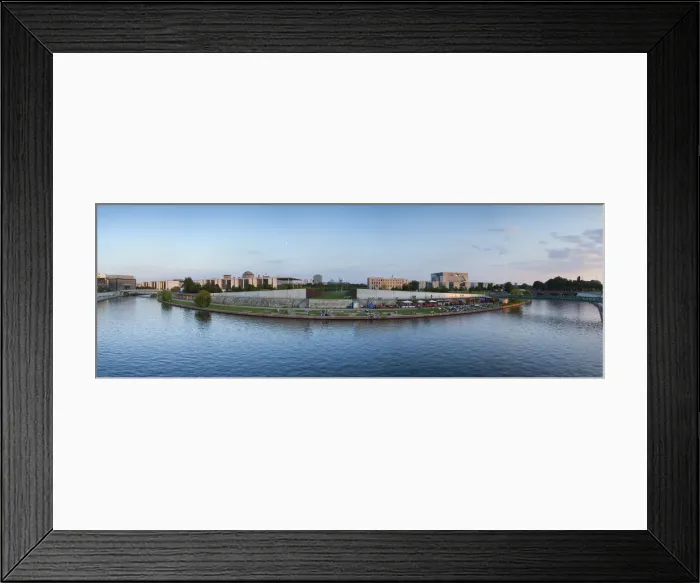 Framed Print : Hauptbahnhof (Main railway station) and River Spree, Berlin, Germany Framed Print : Hauptbahnhof (Main railway station) and River Spree, Berlin, Germany