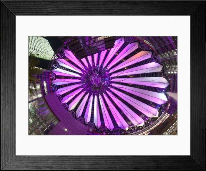 Framed Print : Sony Center, Potsdammer Platz, Berlin, Germany Framed Print : Sony Center, Potsdammer Platz, Berlin, Germany