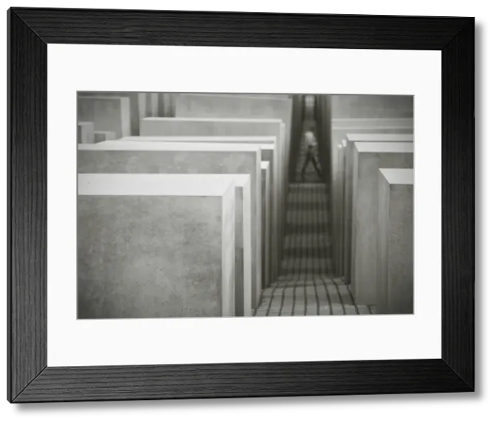 Framed Print : Holocaust Denkmal (memorial), Berlin, Germany