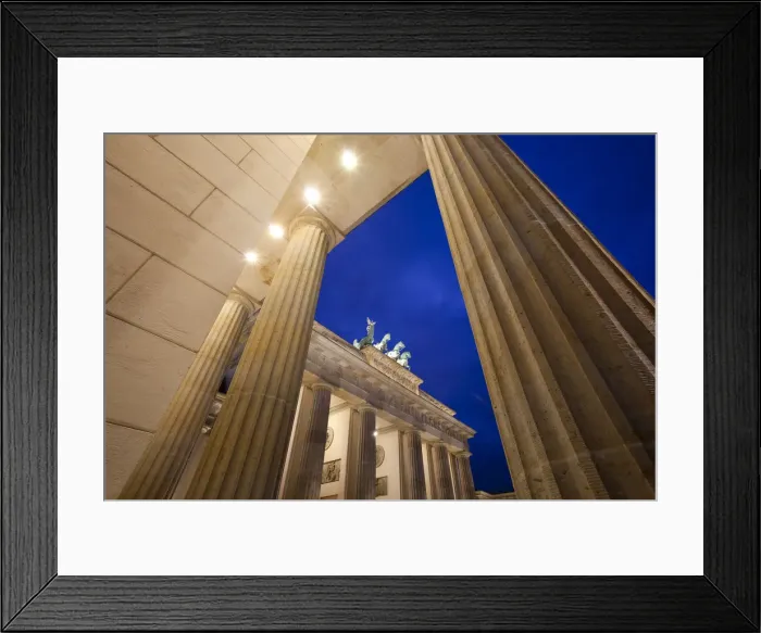 Framed Print : Brandenburg Gate, Berlin, Germany Framed Print : Brandenburg Gate, Berlin, Germany