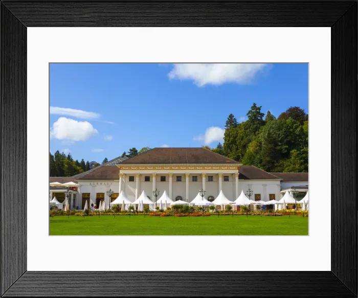 Framed Print : Kurhaus, Festival Week, Baden-Baden, Black Forest, Baden Wurttemberg, Germany, Europe, RF Framed Print : Kurhaus, Festival Week, Baden-Baden, Black Forest, Baden Wurttemberg, Germany, Europe, RF