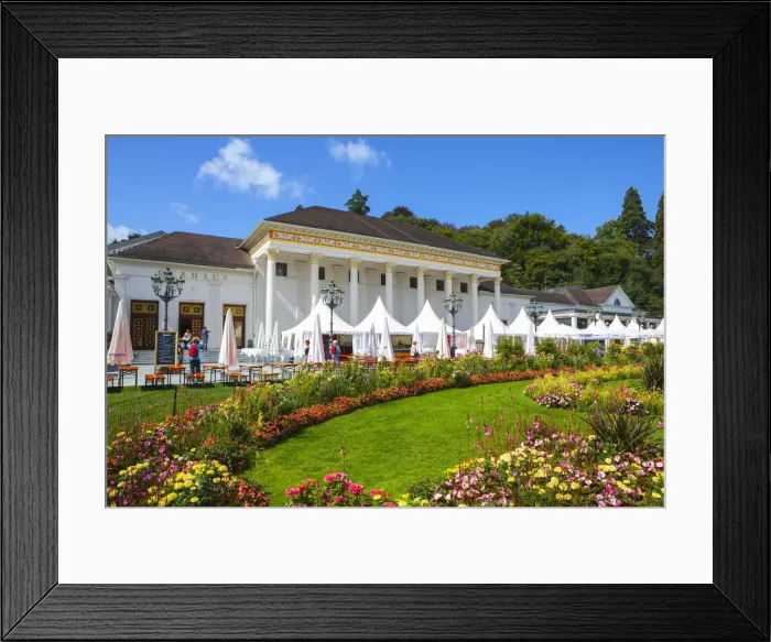 Framed Print : Kurhaus, Festival Week, Baden-Baden, Black Forest, Baden Wurttemberg, Germany, Europe Framed Print : Kurhaus, Festival Week, Baden-Baden, Black Forest, Baden Wurttemberg, Germany, Europe