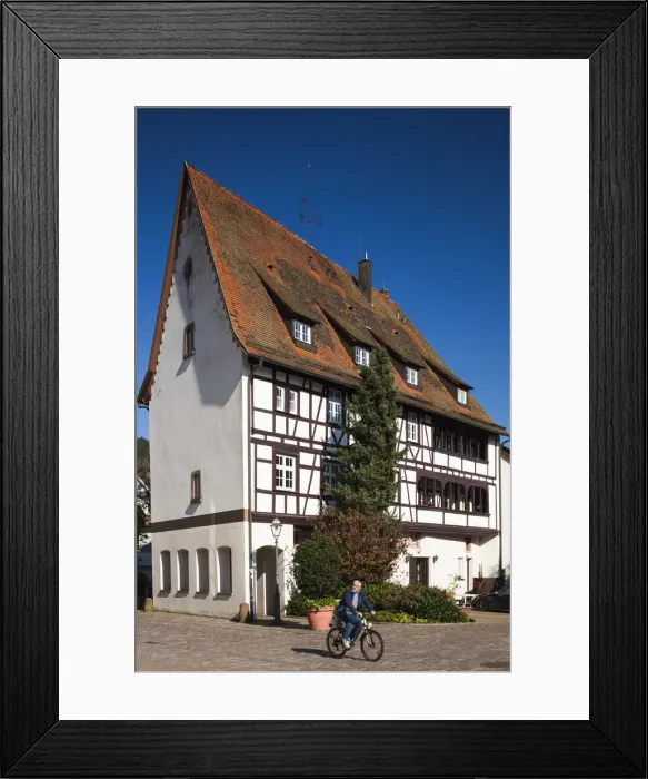 Framed Print : Germany, Baden-Wurttemburg, Black Forest, Haslach im Kinzigtal, traditional building Framed Print : Germany, Baden-Wurttemburg, Black Forest, Haslach im Kinzigtal, traditional building