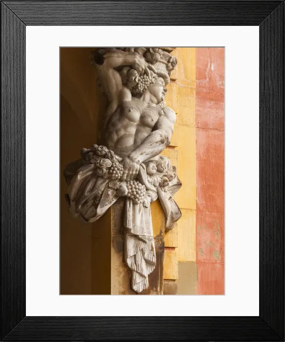 Framed Print : Germany, Baden-Wurttemburg, Ludwigsburg, Schloss Favorite Palace, detail Framed Print : Germany, Baden-Wurttemburg, Ludwigsburg, Schloss Favorite Palace, detail