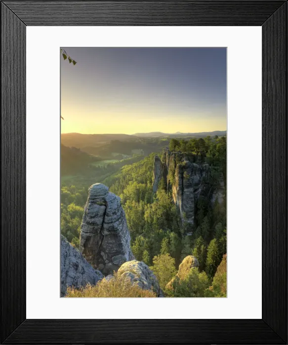 Framed Print : Germany, Saxony, Dresden, Saxon Switzerland National Park (Sachsische schweiz) Framed Print : Germany, Saxony, Dresden, Saxon Switzerland National Park (Sachsische schweiz)