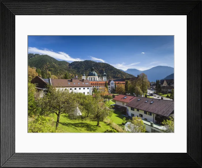 Framed Print : Germany, Bavaria, Ettal, Kloster Ettal monastery, exterior Framed Print : Germany, Bavaria, Ettal, Kloster Ettal monastery, exterior
