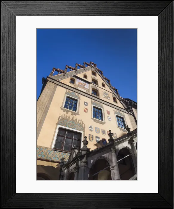 Framed Print : Germany, Baden-Wurttemburg, Ulm, town hall Framed Print : Germany, Baden-Wurttemburg, Ulm, town hall