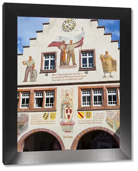 The Picturesque Rathaus (Town Hall) in Shiltachs Medieval Altstad (Old Town)