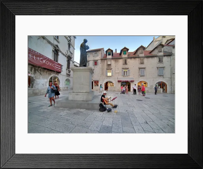 Framed Print : Split, Dalmatia, Croatia Framed Print : Split, Dalmatia, Croatia