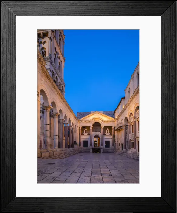 Framed Print : Diocletians Palace, Split, Dalmatian Coast, Croatia, Europe Framed Print : Diocletians Palace, Split, Dalmatian Coast, Croatia, Europe