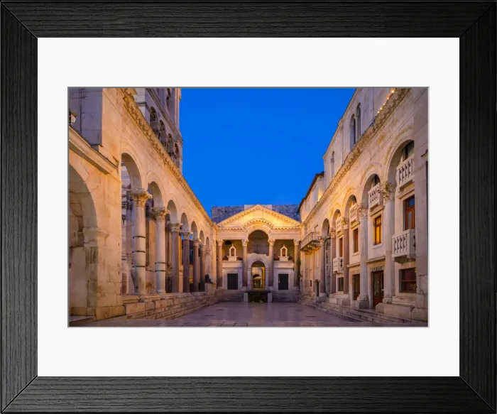 Framed Print : Diocletians Palace, Split, Dalmatian Coast, Croatia, Europe Framed Print : Diocletians Palace, Split, Dalmatian Coast, Croatia, Europe