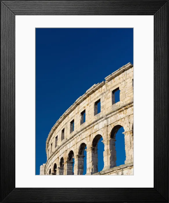 Framed Print : Croatia, Istria, Pula, Pula Arena, Roman Amphitheatre Framed Print : Croatia, Istria, Pula, Pula Arena, Roman Amphitheatre