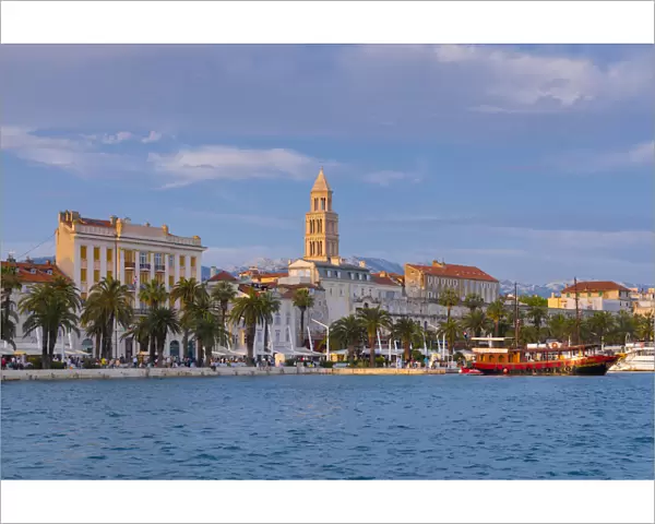 Split Harbour, Split, Dalmatian Coast, Croatia, Europe