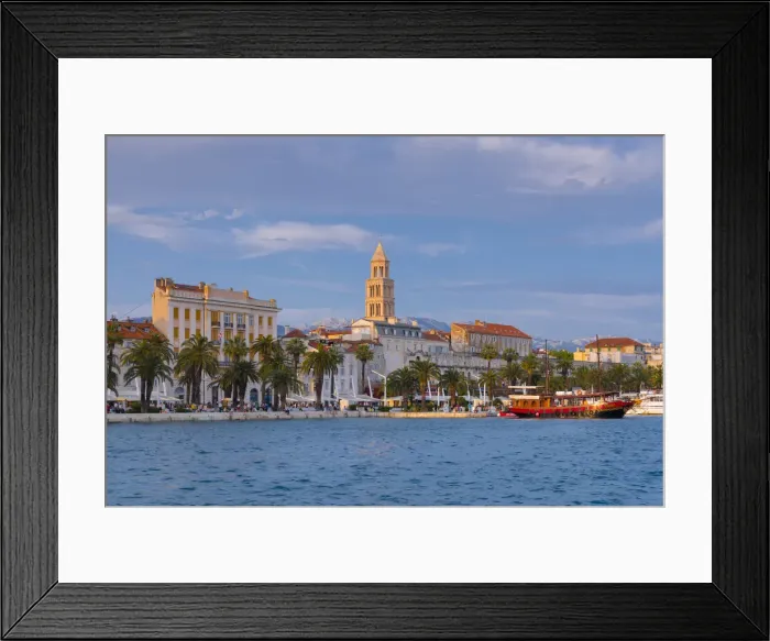 Framed Print : Split Harbour, Split, Dalmatian Coast, Croatia, Europe Framed Print : Split Harbour, Split, Dalmatian Coast, Croatia, Europe