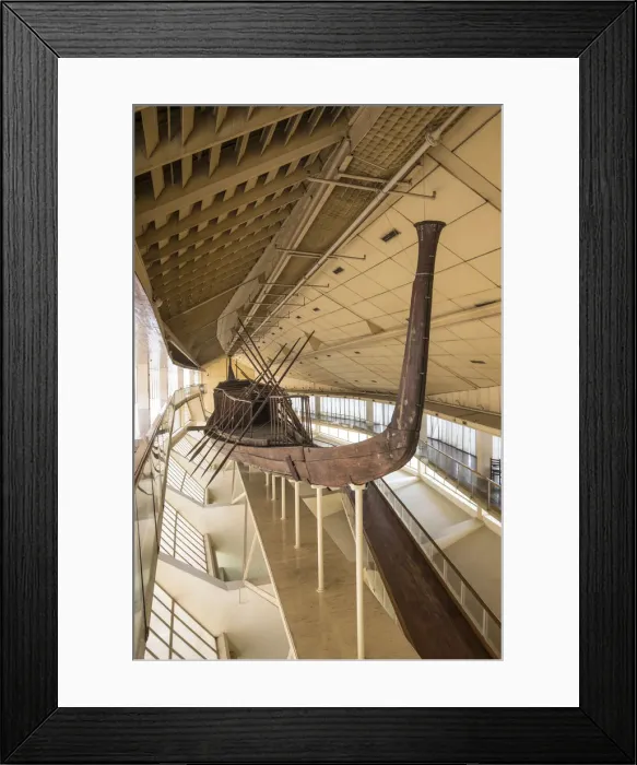Framed Print : Solar Boat / Khufu ship dating back to 2500 bc, Giza, Cairo, Egypt Framed Print : Solar Boat / Khufu ship dating back to 2500 bc, Giza, Cairo, Egypt