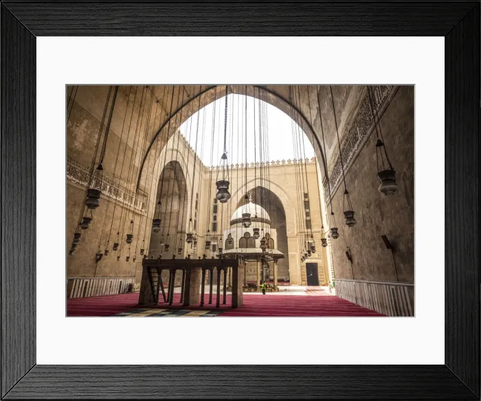 Framed Print : Mosque-Madrassa of Sultan Hassan, Islamic Cairo, Cairo, Egypt Framed Print : Mosque-Madrassa of Sultan Hassan, Islamic Cairo, Cairo, Egypt