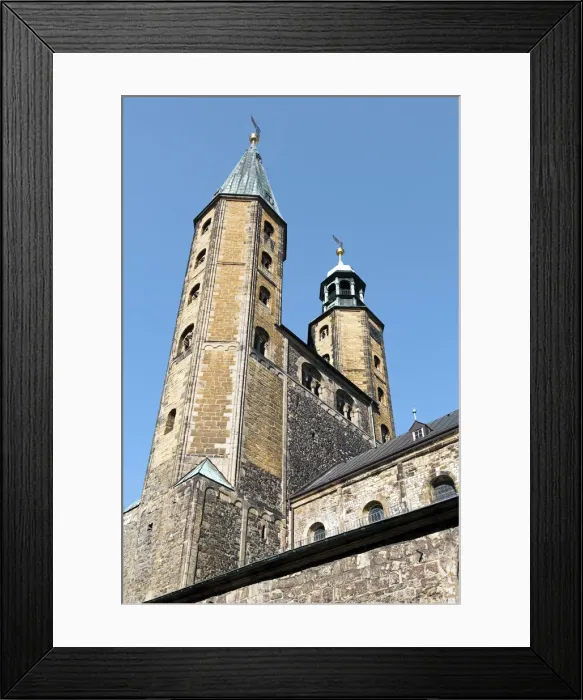 Framed Print : Church of St Cosmas and Damian, Goslar, Harz, Lower Saxony, Germany Framed Print : Church of St Cosmas and Damian, Goslar, Harz, Lower Saxony, Germany