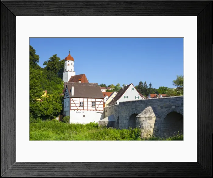 Framed Print : July 2015. Bavaria, Bayern, Danube, Deutschland Framed Print : July 2015. Bavaria, Bayern, Danube, Deutschland
