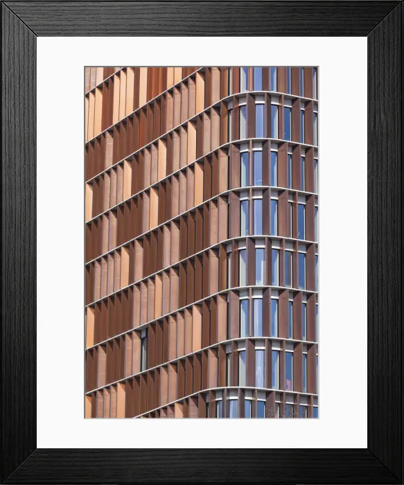 Framed Print : Denmark, Zealand, Copenhagen, Norrebro, new University Tower