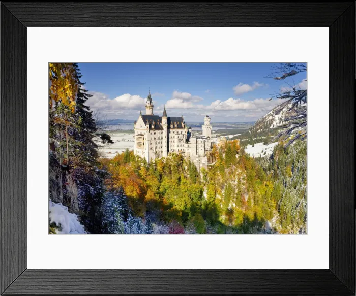 Framed Print : Neuschwanstein Castle, Bavaria, Germany, Europe Framed Print : Neuschwanstein Castle, Bavaria, Germany, Europe