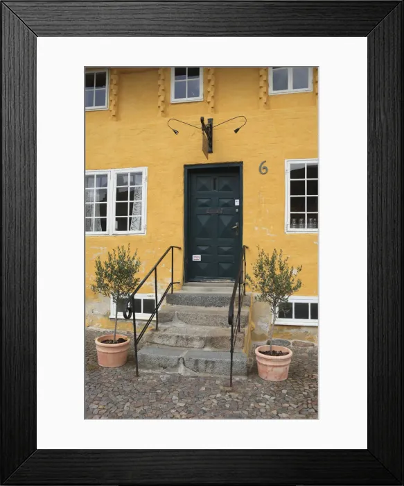 Framed Print : Old houses, Kalundborg, Zealand, Denmark Framed Print : Old houses, Kalundborg, Zealand, Denmark