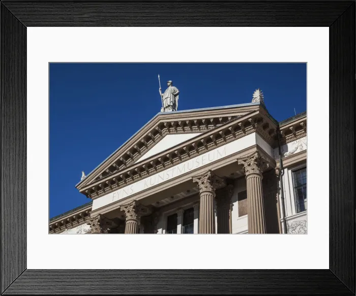 Framed Print : Denmark, Funen, Odense, Funen Art Museum, exterior Framed Print : Denmark, Funen, Odense, Funen Art Museum, exterior