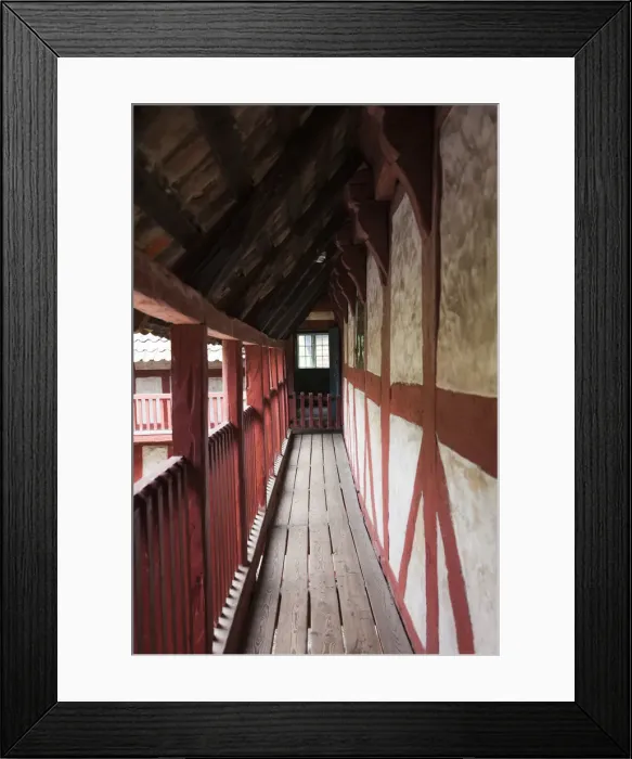 Framed Print : Denmark, Jutland, Aarhus, Den Gamle By, reconstructed Old Town, half timbered buildings Framed Print : Denmark, Jutland, Aarhus, Den Gamle By, reconstructed Old Town, half timbered buildings