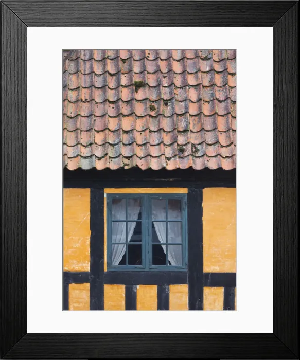 Framed Print : Denmark, Jutland, Aarhus, Den Gamle By, reconstructed Old Town, half-timbered buildings Framed Print : Denmark, Jutland, Aarhus, Den Gamle By, reconstructed Old Town, half-timbered buildings