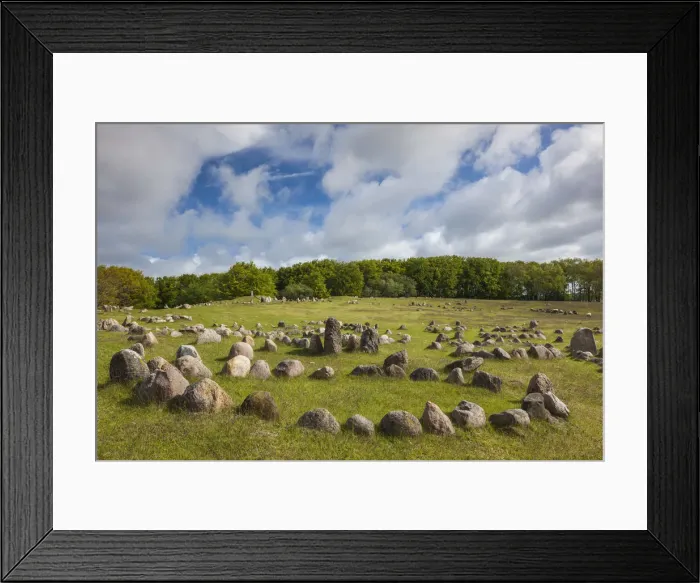 Framed Print : Denmark, Jutland, Aalborg-Lindholm, Lindholm Hoje, Viking Burial Ground Framed Print : Denmark, Jutland, Aalborg-Lindholm, Lindholm Hoje, Viking Burial Ground